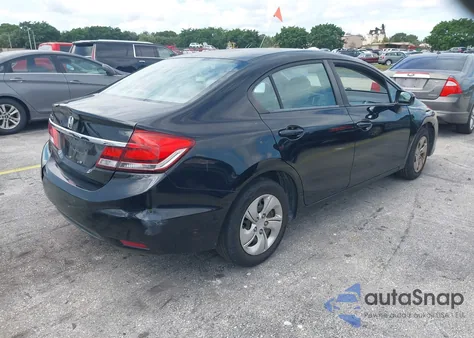 2014 Honda Civic Lx z USA, uszkodzony, nr VIN 19XFB2F54EE249967